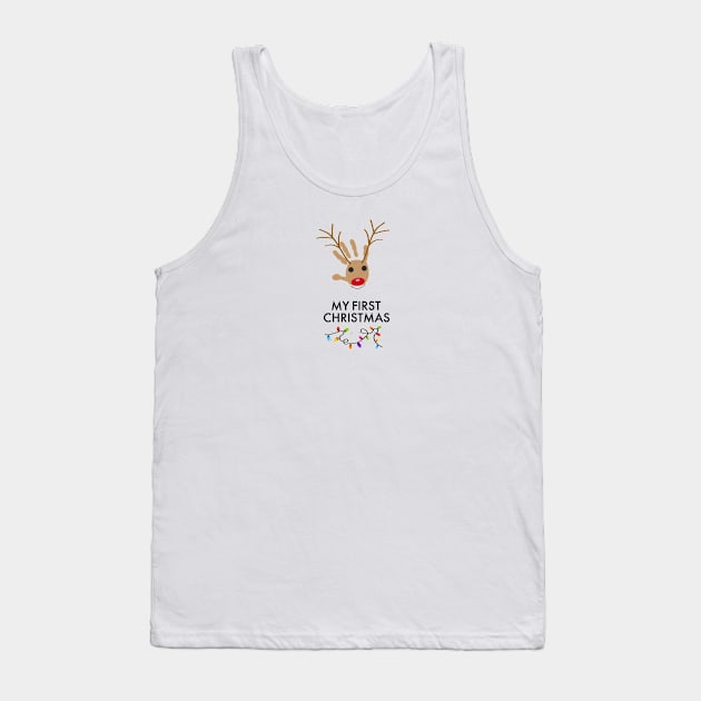 My first christmas with deer Tank Top by GULSENGUNEL